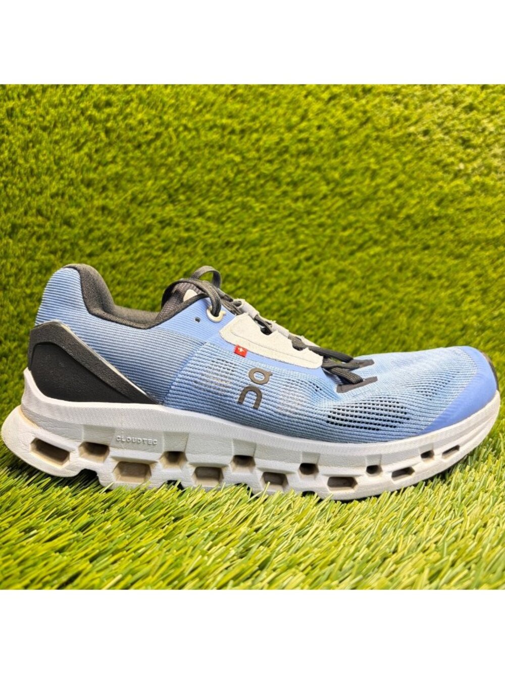 On Cloudstratus Womens Size 8.5 Blue Athletic Running Walking Shoes Sneakers